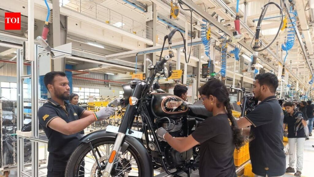 Royal Enfield inks 3-yr wage pact with Vallam Vadagal factory union