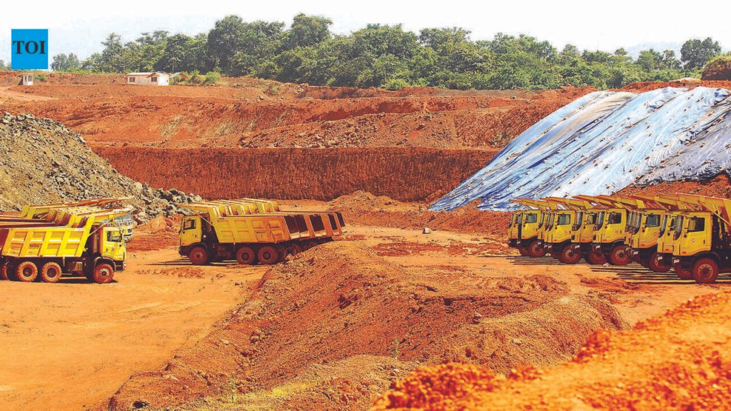 Less revenue from seven iron ore dumps to state