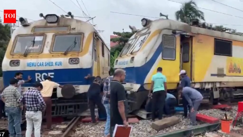 Talcher-Puri MEMU train derails 500m from Odisha’s Puri station