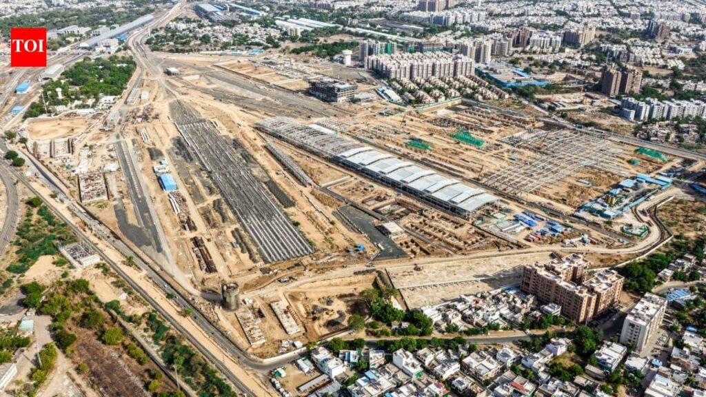 Work on Sabarmati, Surat rolling stock depots for bullet train project gathers pace