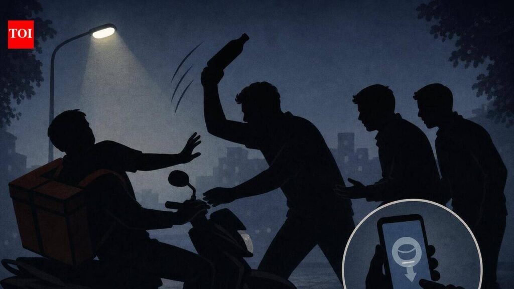 Trio held for robbing delivery person of Rs 22,000