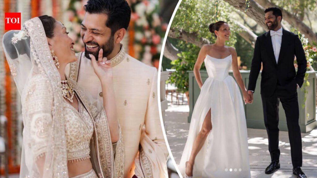 ‘Heated Rivalry’ star Christina Chang marries longtime love Soam Lall in intimate wedding celebration; fans in awe of her Indian bridal look