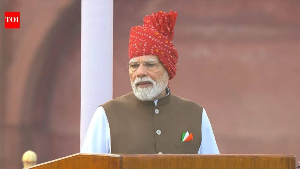 ‘Every heart is beating with rhythm of Vande Mataram’: PM Modi addresses nation on 80th I-Day