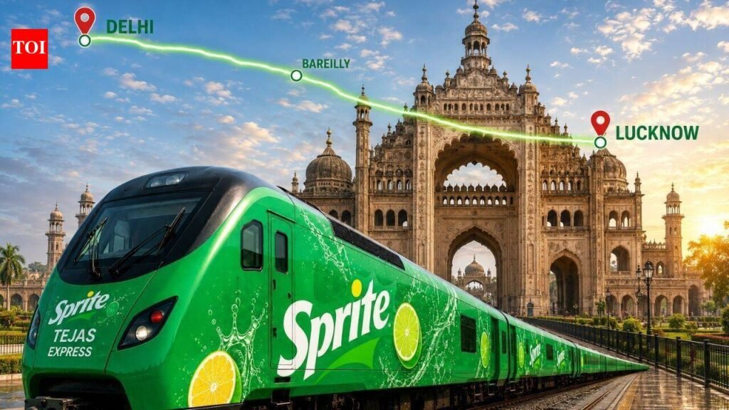 Lucknow-Delhi Tejas Express becomes India’s first privately branded train, to be called ‘Sprite’ Tejas