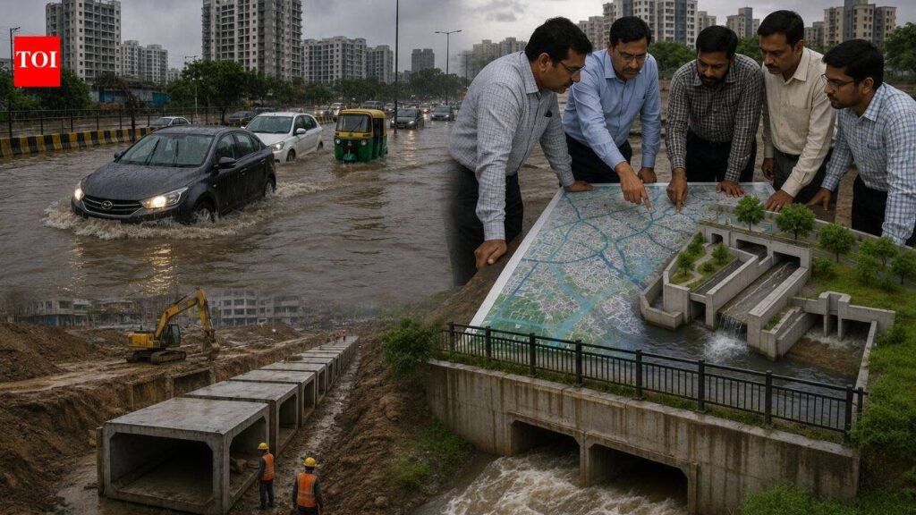 The drainage issue behind a waterlogging crisis in a city that is growing