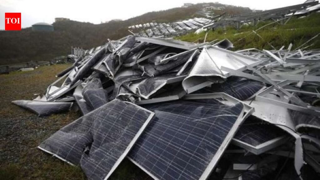 By 2060, discarded solar panels could total 297 to 402 million tonnes worldwide; recycling them could generate almost $1 trillion in economic benefits
