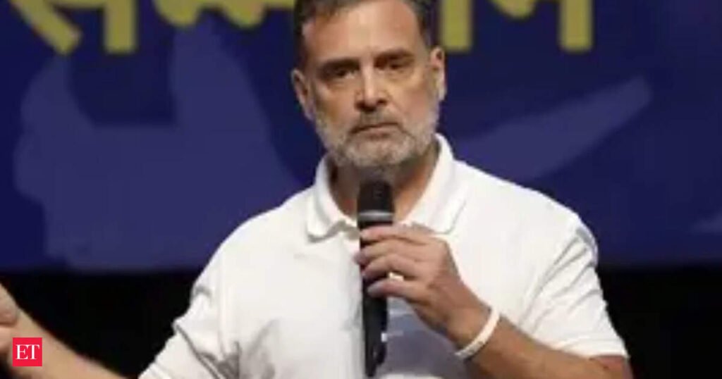 Rahul Gandhi lauds courage of India’s youth for standing firm against ‘Modi’s violent regime’