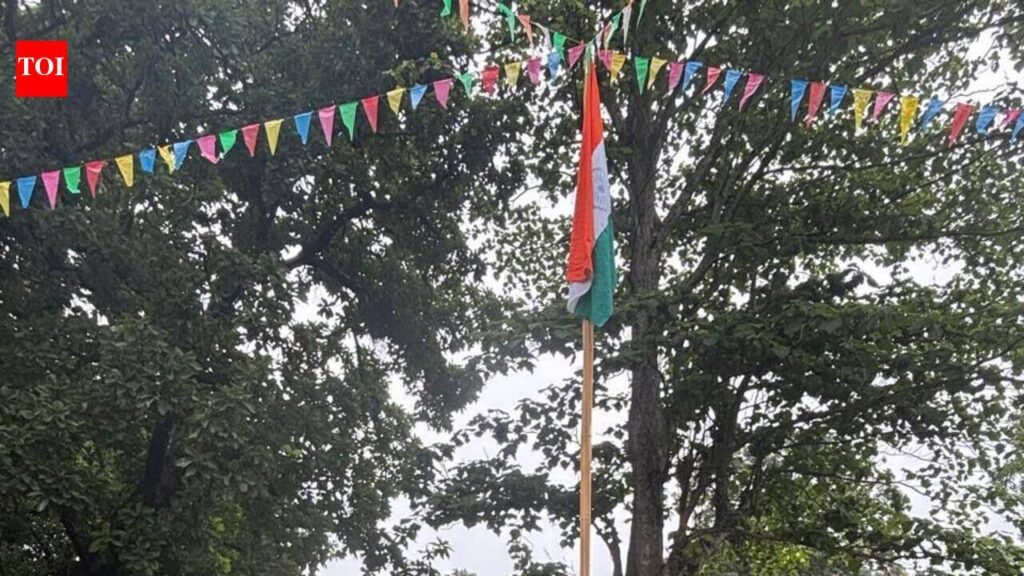 Tricolour rises in former Maoist bastion