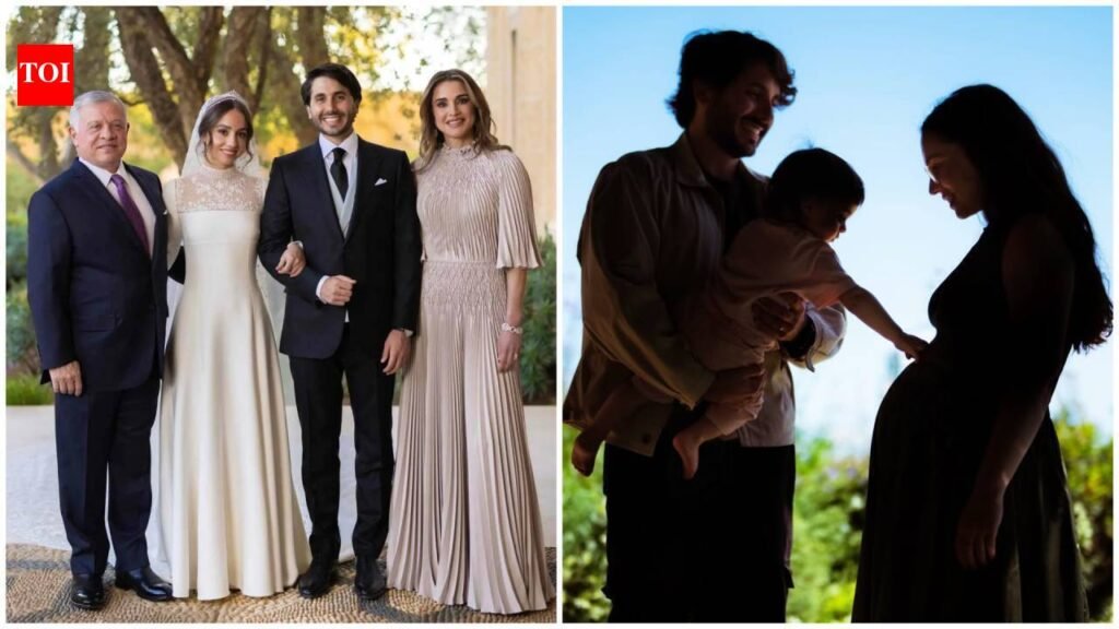 Princess Iman welcomes twin daughters Talia and Rania with husband Jameel Alexander Thermiotis, names newborns after Queen Rania; Jordanian royal family celebrates