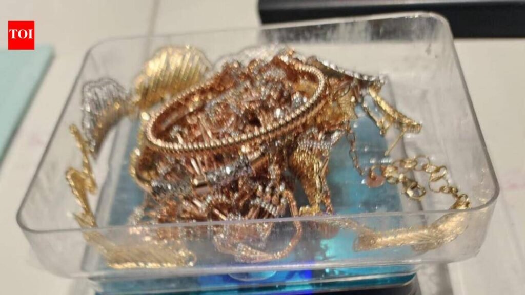 Customs seizes gold, valuables worth Rs 32L from flyer at Sardar Vallabhbhai Patel International (SVPI) Airport in Ahmedabad