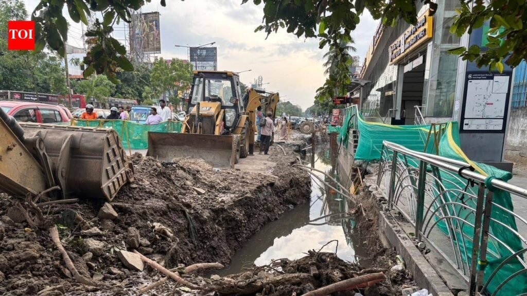 Half-baked drain work puts Anna Nagar at flood risk
