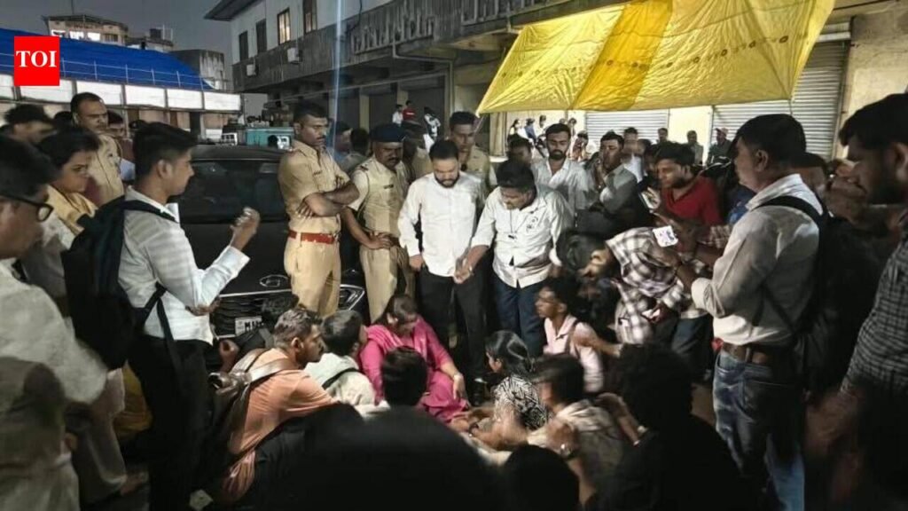 Technical glitches in Bombay high court clerk recruitment typing skill test spark protest across Maharashtra, CJP founder Abhijeet Dipke supports agitating candidates
