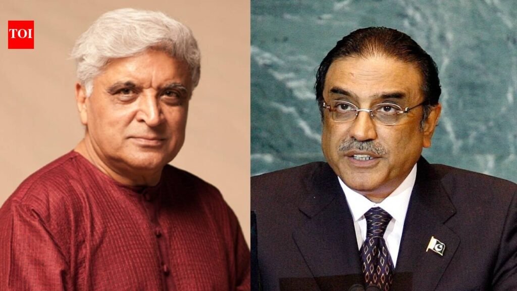 Javed Akhtar slams Pakistan President Asif Ali Zardari over remarks on ‘tolerating’ Hindu minority: ‘Mr ten percent, insensitive’