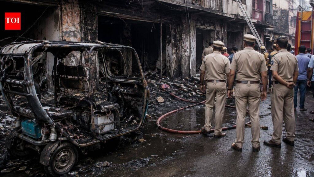 E-rickshaw battery blast kills two in west Delhi building fire
