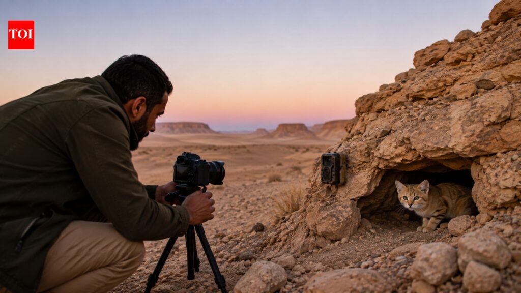 Meet Mohammed Almuntasir: The Libyan wildlife photographer whose 18-second YouTube video proved a “ghost cat” still lives in Libya | World News