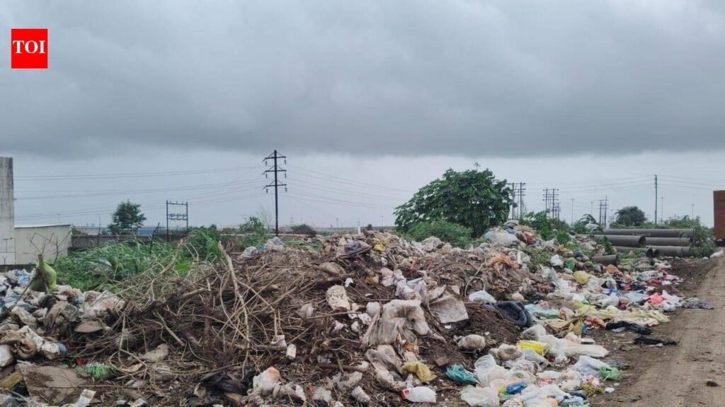 Keep car windows covered: Embarrassed industrialists hide growing garbage heaps from clients in desperate attempt to protect image | Pune News