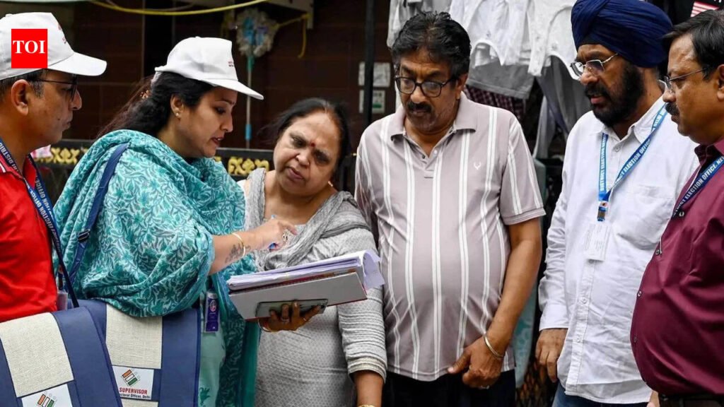 1 in 3 registered voters to be out of Delhi’s draft poll roll; list out on Aug 24 | Delhi News