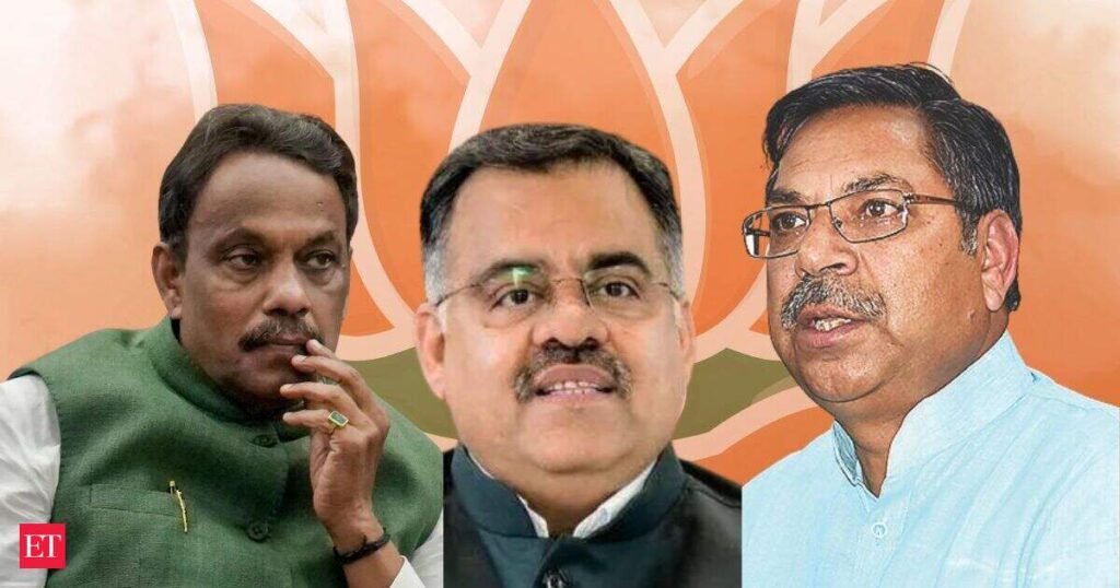 BJP reshuffle: Vinod Tawde, Satish Poonia, Tarun Chugh get BJP poll duties under Nitin Nabin