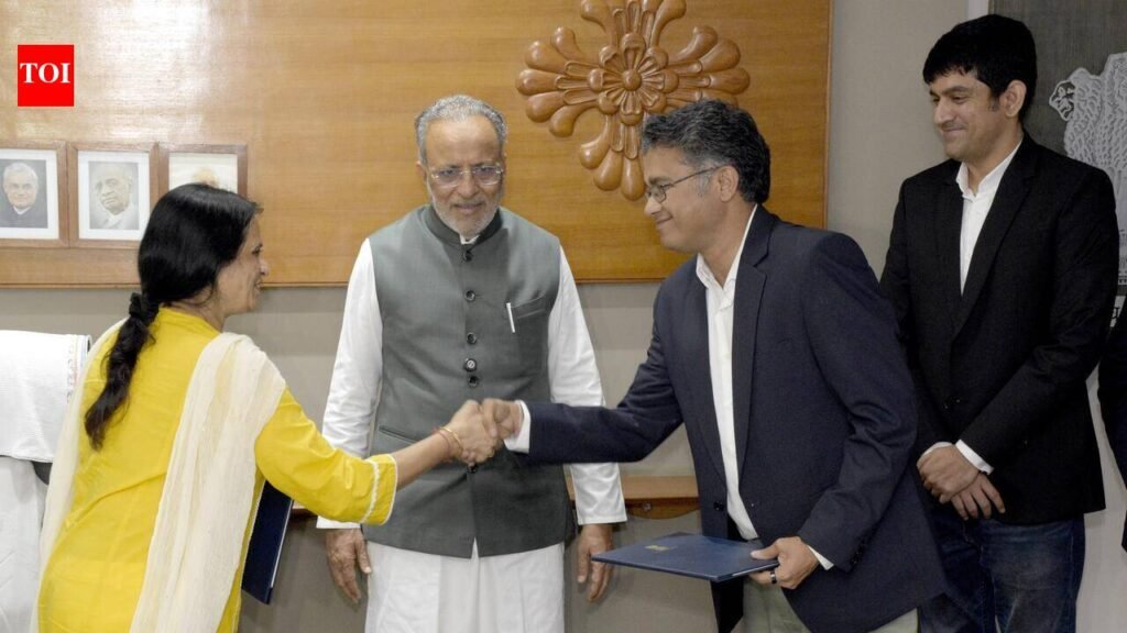Rs 100cr AI push: Gujarat inks 10-year pact, targets students, startups and MSMEs | Ahmedabad News
