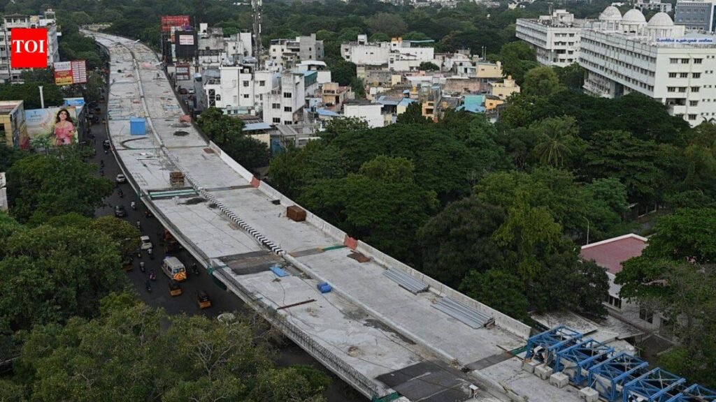 Chennai flyover hits design snag after 80+ pillars: Why Rs 621-crore project is back on drawing board | Chennai News