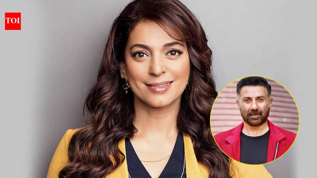 When Juhi Chawla dropped RARE throwback picture with ‘Batwara 1947’ actor Sunny Deol on his 65th birthday in 2021 | Hindi Movie News