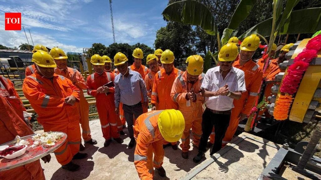 ONGC commissions gas evacuation facilities in Golaghat dist | Guwahati News