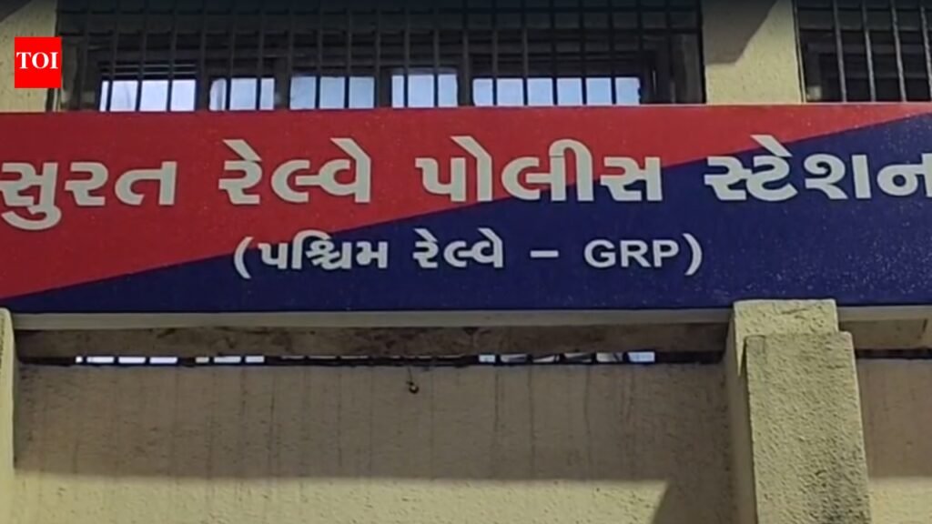 Foreign national dies during questioning after train brawl, attacked passengers with fire extinguisher | Surat News