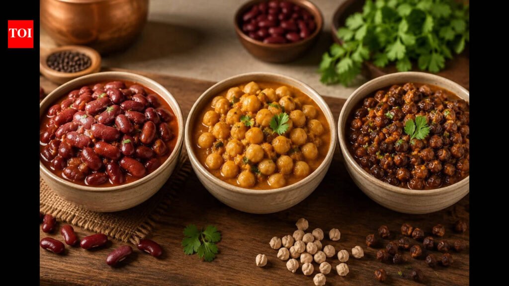 Rajma vs chole vs kala chana: Which gives you the most protein? |