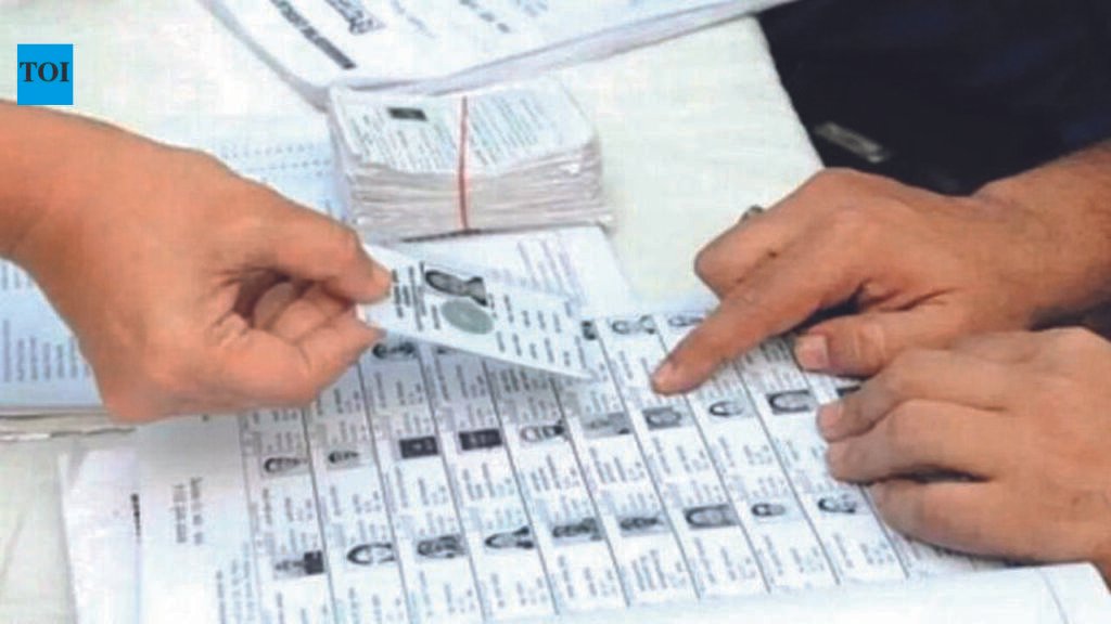 Vote’s the matter? How genuine voters could slip off the rolls | Bengaluru News