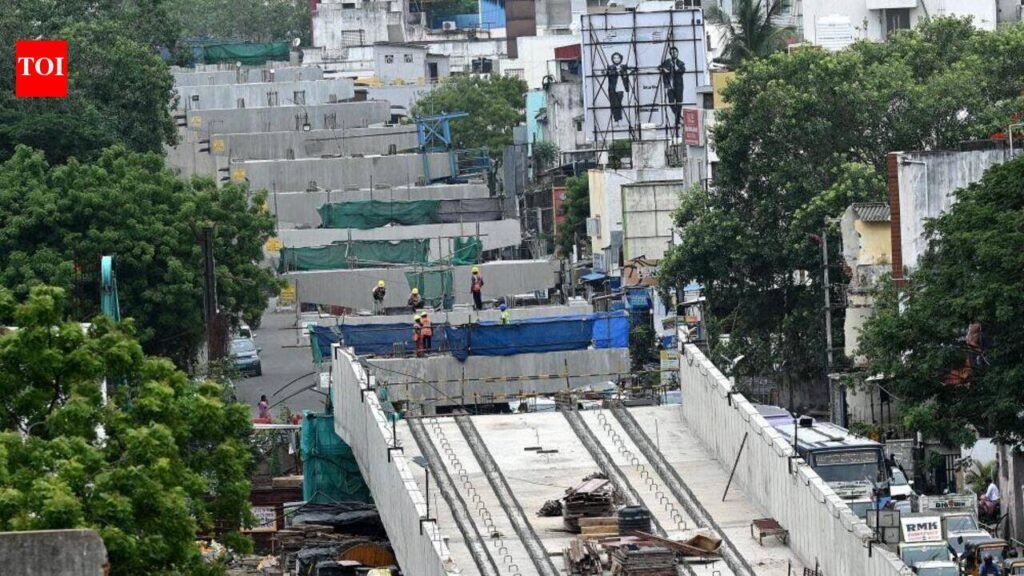 Snail’s pace: Over half of CMRL Phase II complete, ballastless track laying at 67km | Chennai News