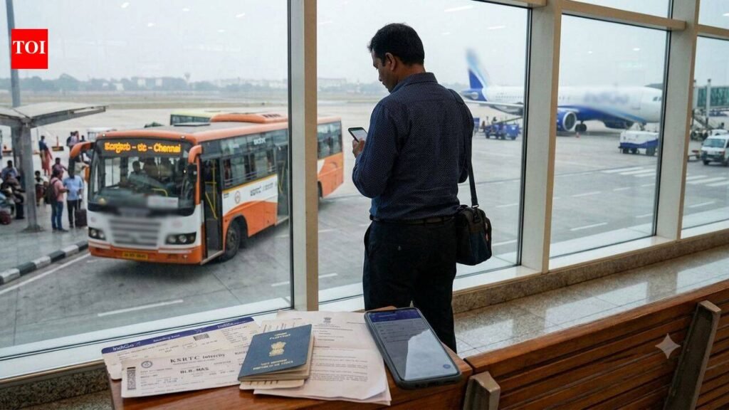 Bus takes different route, passenger misses flight; consumer commission orders Rs 73,000 payout