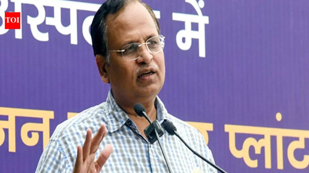 Delhi Jal Board case: Satyendar Jain, four others sent to 14-day judicial custody | India News