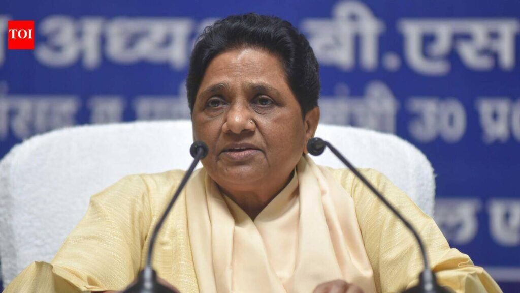 Maya entrusts Satish Mishra with new responsibilities | Lucknow News