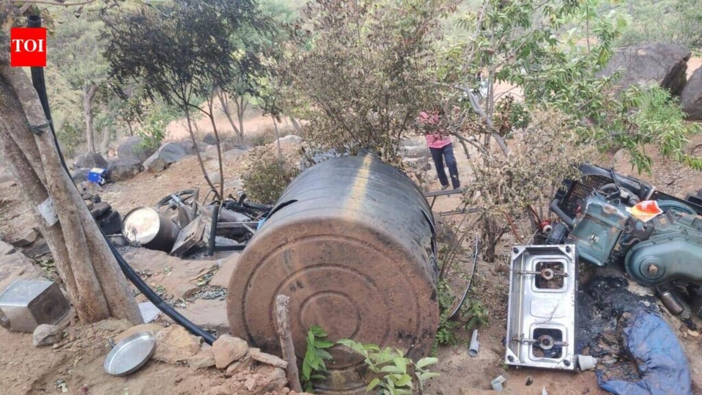 After Hanur gunfight, miscreants vandalise, blow up anti-poaching camps | Bengaluru News