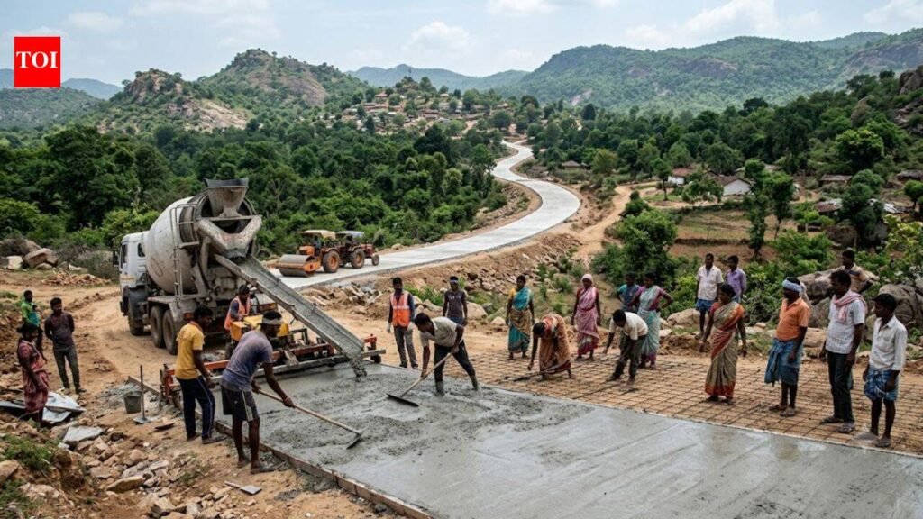 Chandrapur hamlet gets road fund after TOI report on ‘mountain man’ | Mumbai News