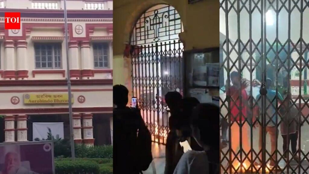 ABVP, Left-leaning student groups clash on Jadavpur University campus; several injured | Kolkata News