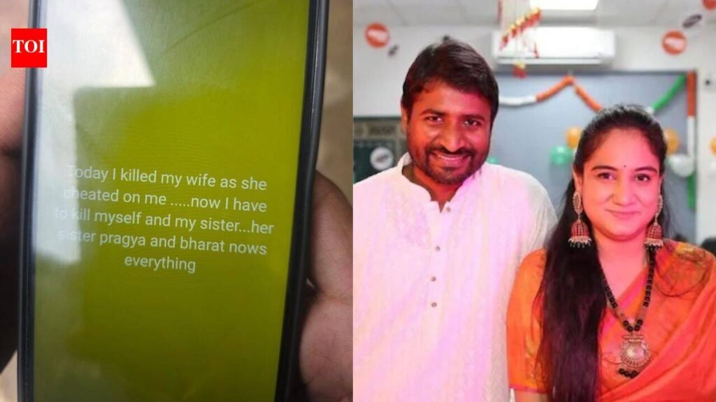 ‘Now I have to kill my sister’: Lucknow man’s chilling WhatsApp status after shooting wife outside ICICI bank | Lucknow News