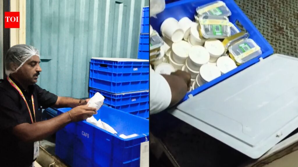 Expired curd, milk, food packed in newspapers found at Karnataka railway stations | Bengaluru News