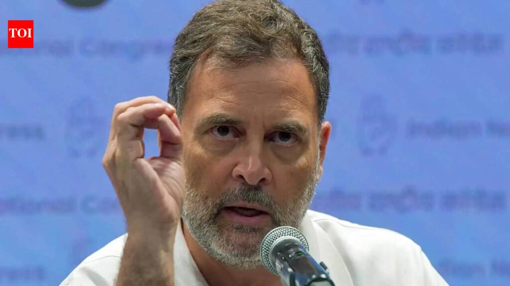 ‘RSS believes it knows the truth for everyone’: Rahul Gandhi attacks Sangh over ideology | India News