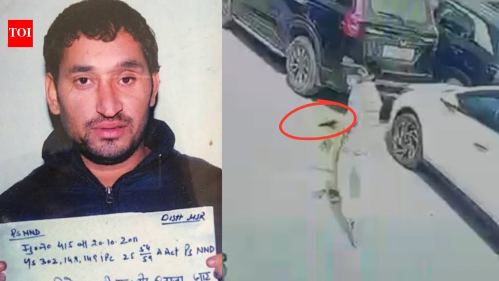 Gangster Vinod Panu shot dead outside Haryana court; 14 rounds fired, 1 attacker caught | Chandigarh News