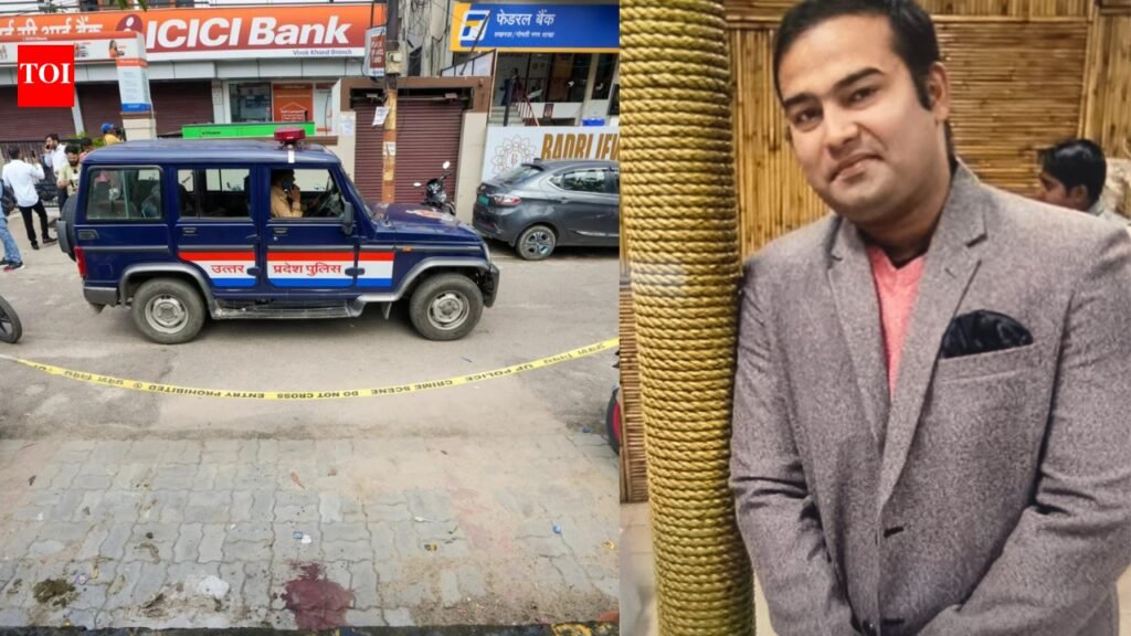 3 dead in Lucknow shooting: Hanuman Chalisa blared at home as SBI officer’s final act unfolded | Lucknow News
