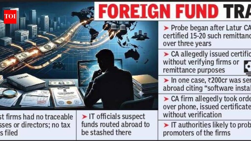 Maha shell cos sent Rs 2,000 crore to foreign entities | Nagpur News