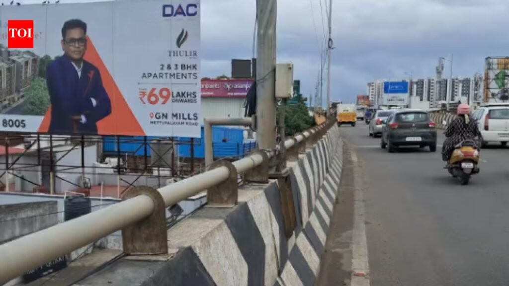 Coimbatore corporation finalises QR codes for approved hoardings | Coimbatore News