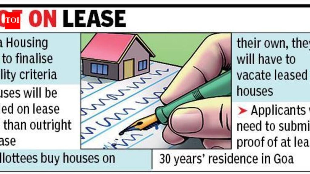 Goan with no house? Govt to launch scheme during Diwali | Goa News