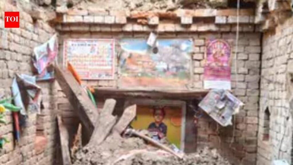 Woman injured as mud roof collapses in Kanpur Dehat | Kanpur News