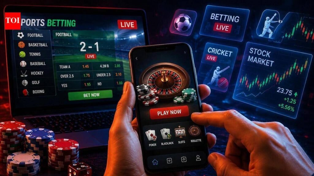 5 held for running online betting racket through gaming portal | Varanasi News
