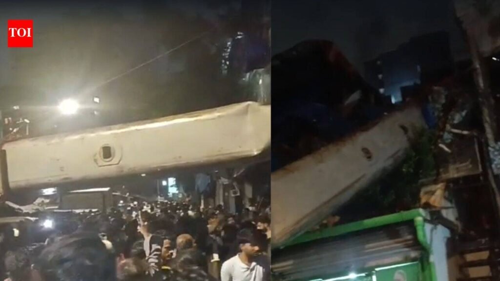Mumbai Crane Accident: At least 10 injured after crane falls on railway OHE in Mumbai’s Kurla | Mumbai News