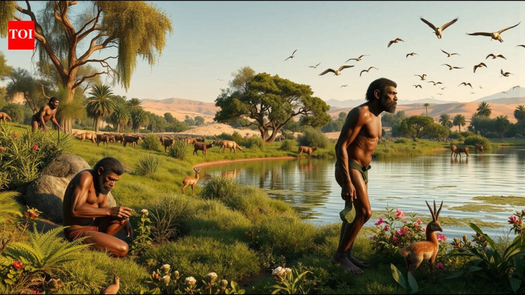 55,000 years ago, Neanderthals may have trekked deep into Saudi Arabia when Nefud Desert was covered by lakes and grasslands | World News
