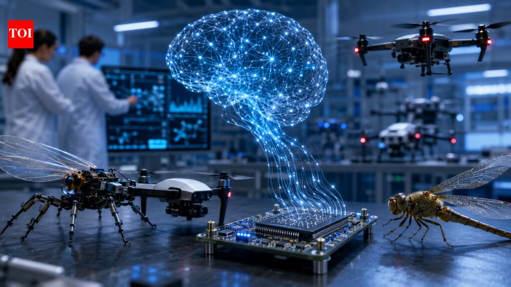 American scientists are building a $12 million ‘digital brain’ for drones based on how insects make decisions with limited information |