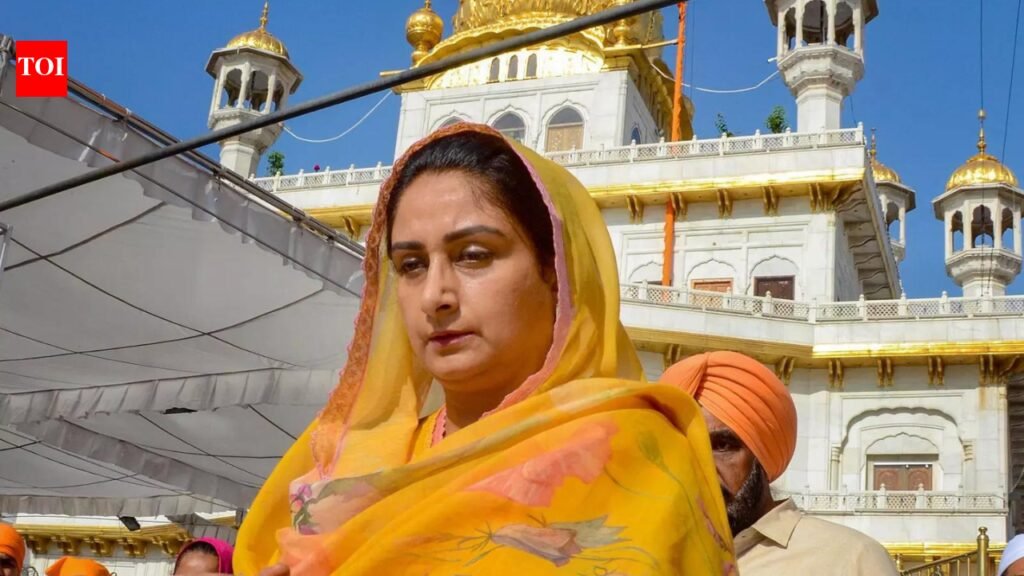 Harsimrat Kaur Badal: ‘Over 600 beadbis in 10 years’: Harsimrat Badal targets AAP, Congress over sacrilege cases in Punjab | India News